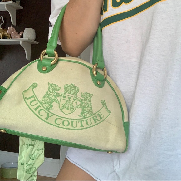 Juicy Couture Handbags - Juicy Couture Kelly Green Bowling Bag